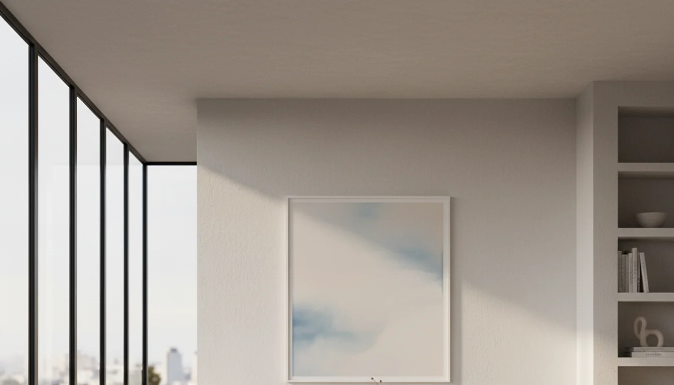 minimalist living - relevant illustration