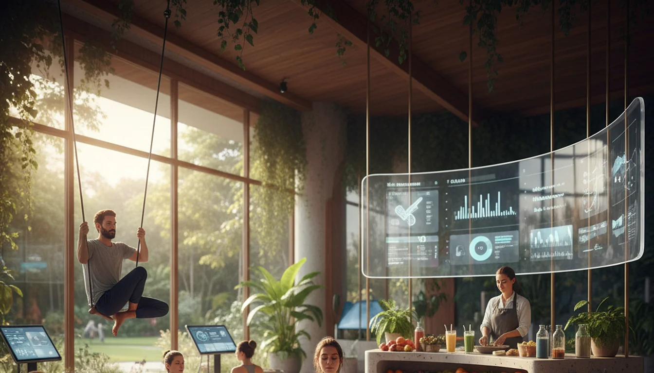 wellness wisdom hub - relevant illustration