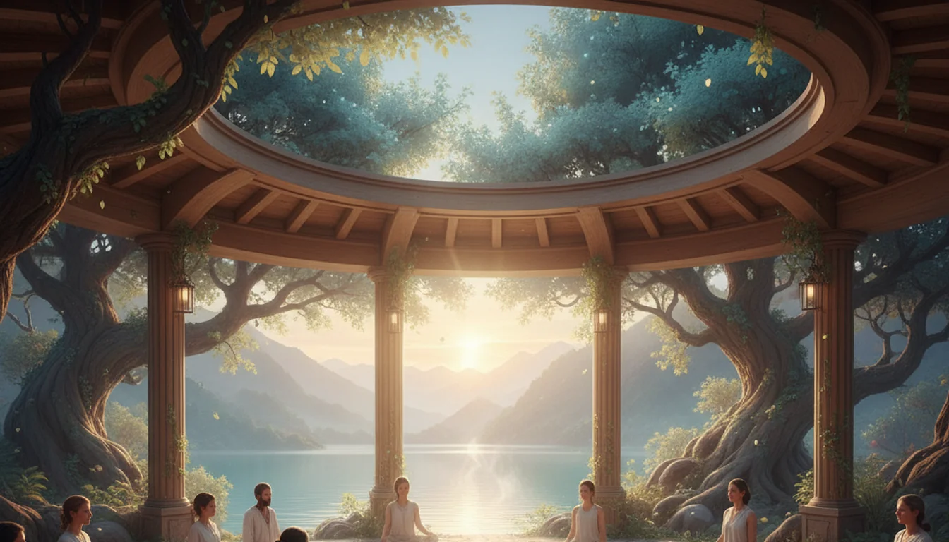 wellness wisdom hub - relevant illustration