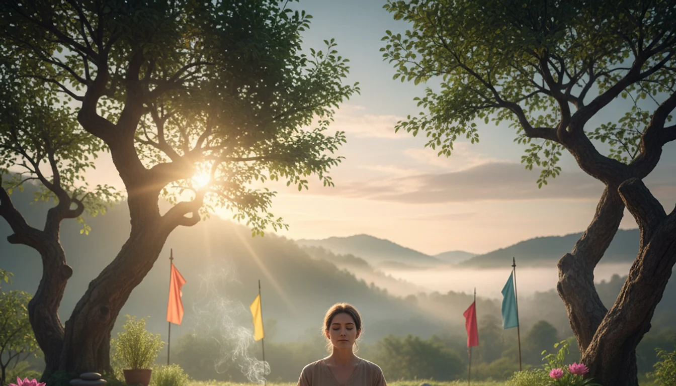 mindful living - relevant illustration