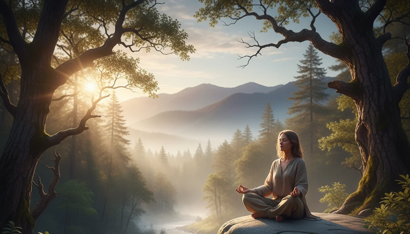 mindful living - relevant illustration