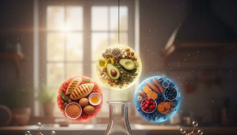 Macronutrient breakdown - relevant illustration