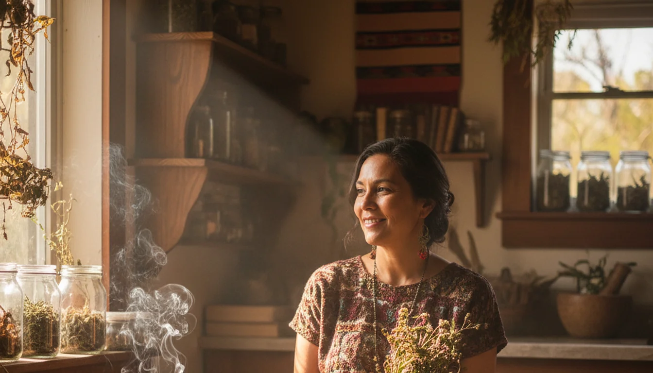 felicia ruiz curandera - relevant illustration