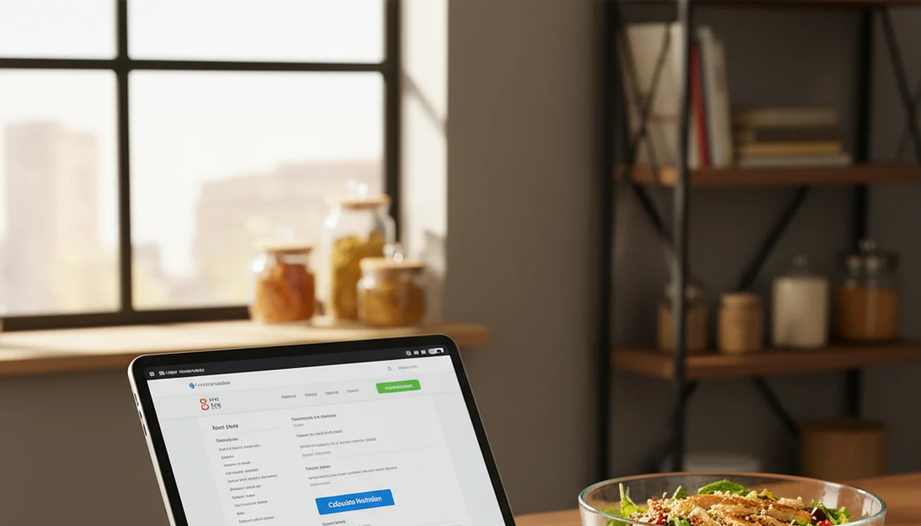 how to find out the nutritional value of a recipe - relevant illustration