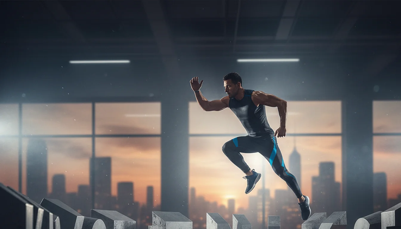 workout lifestyle quotes - relevant illustration