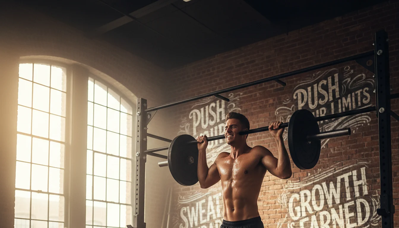 workout lifestyle quotes - relevant illustration